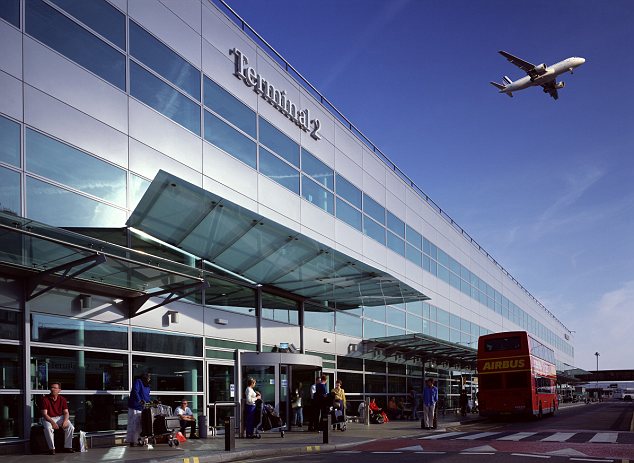 terminal 2 at heathrow airport